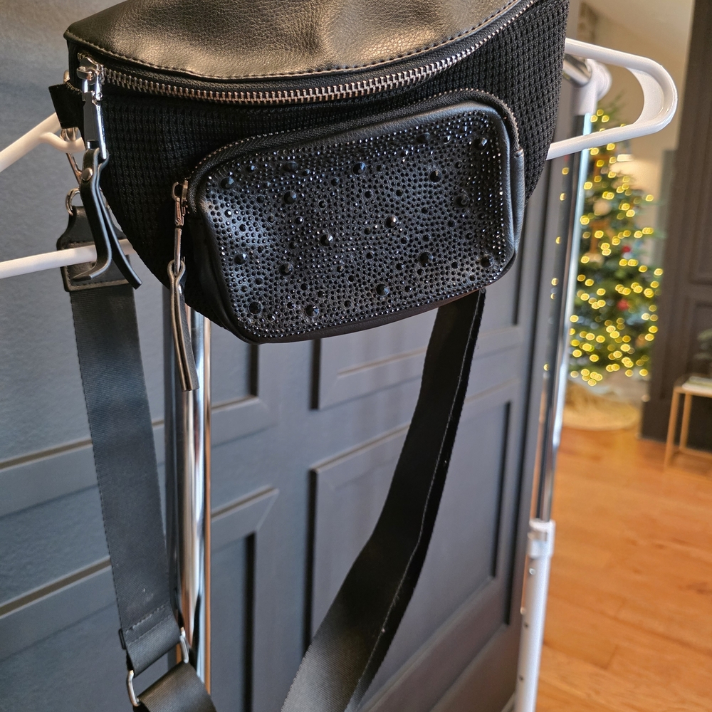 Madden NYC Black Crossbody Bag
